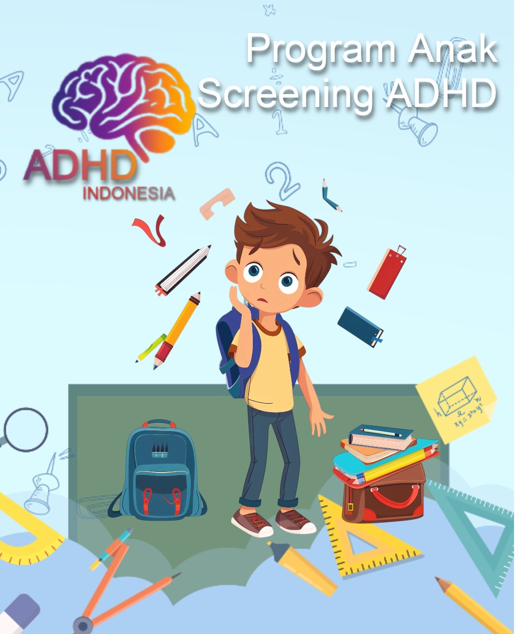 Program ADHD Indonesia Kabupaten Serang Screening ADHD Non-Diagnostik